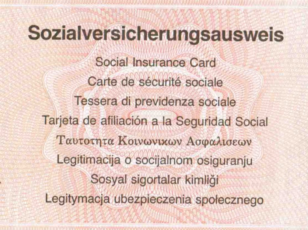 Sozialversicherungsausweis beantragen | SV Ausweis verloren