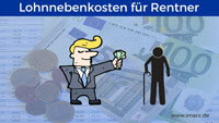 Bild von Lohnnebenkosten für Rentner berechnen