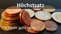  Höchstsatz - Maximale ALG 1 Höhe wegen Beitragsbemessungsgrenze